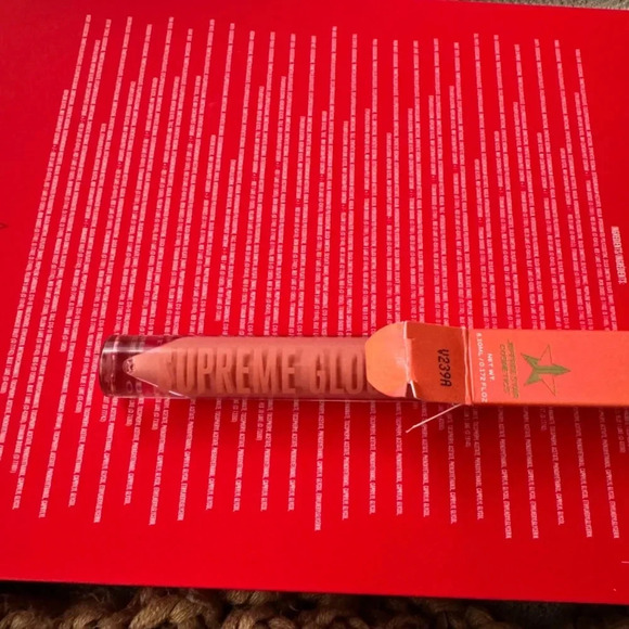 Entwined Jeffree Star Supreme Gloss - 1 AVA. - NWT - Peachy Nude - Picture 5 of 6